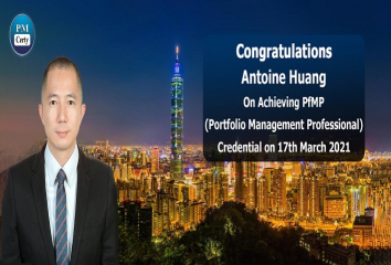 Congratulations Antoine on Achieving PfMP..!